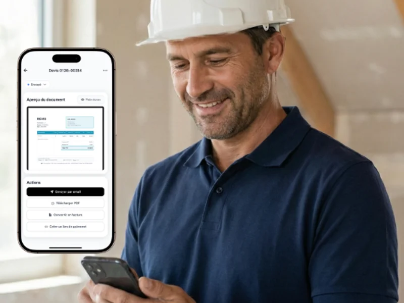 Envoyez votre premier devis