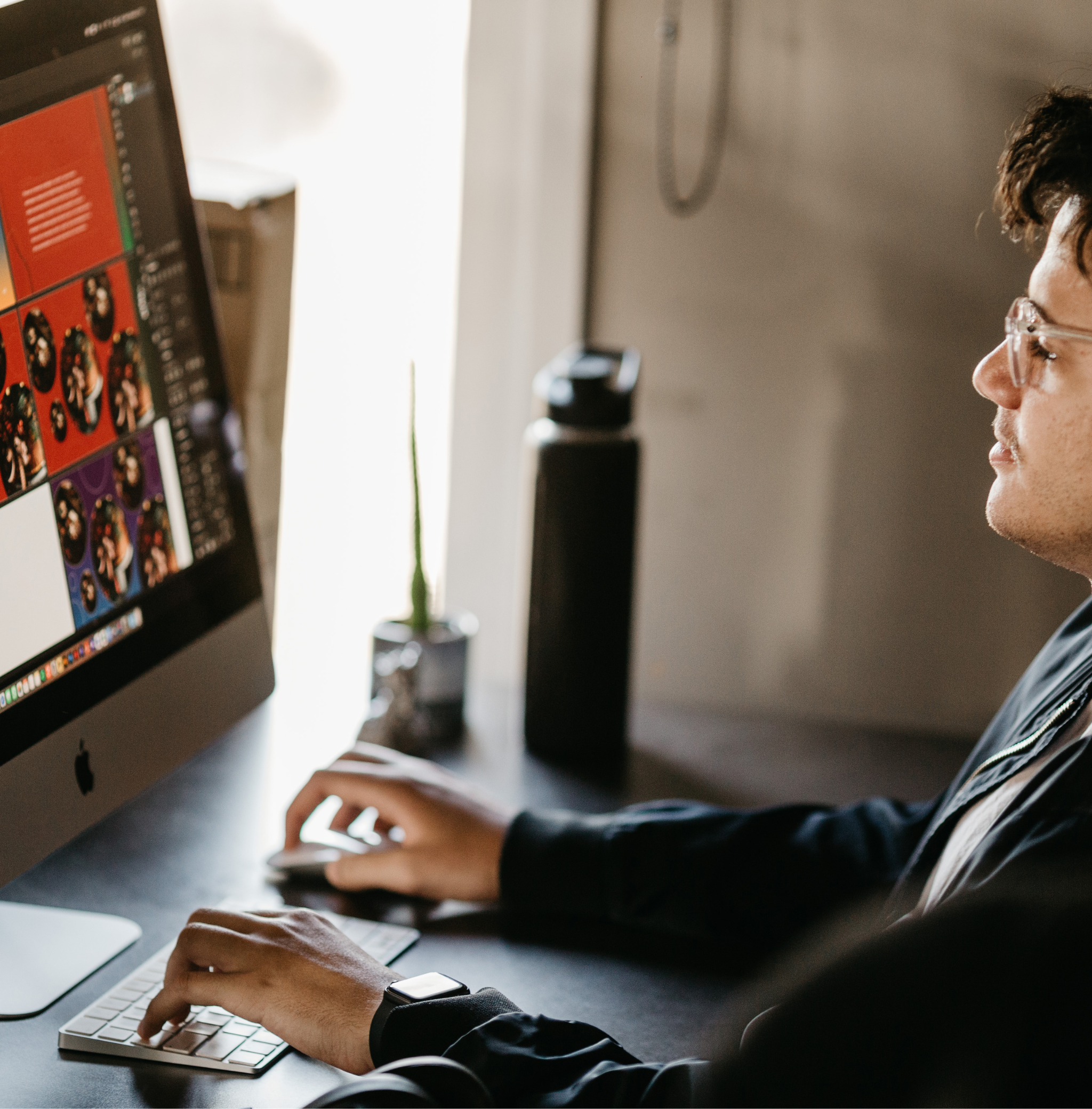 Graphiste freelance utilisant Lio