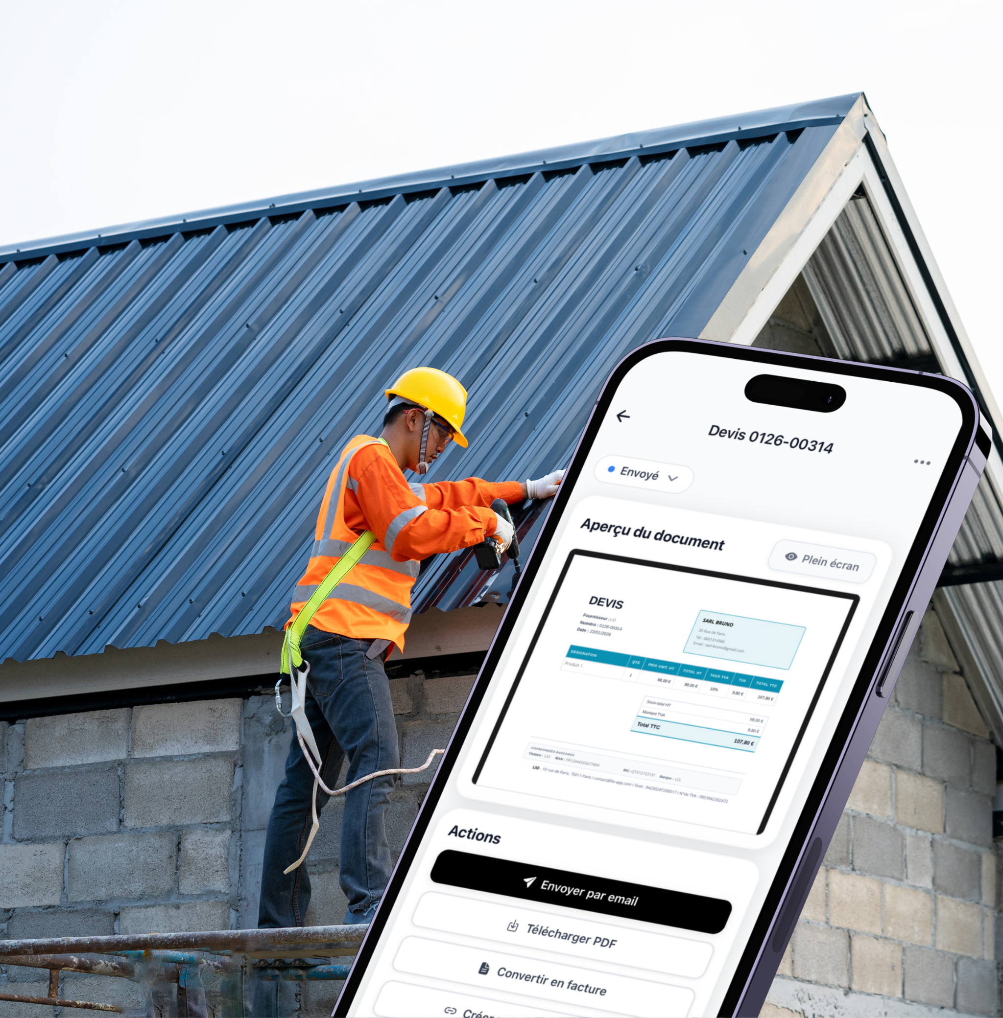 Création de devis pour le BTP