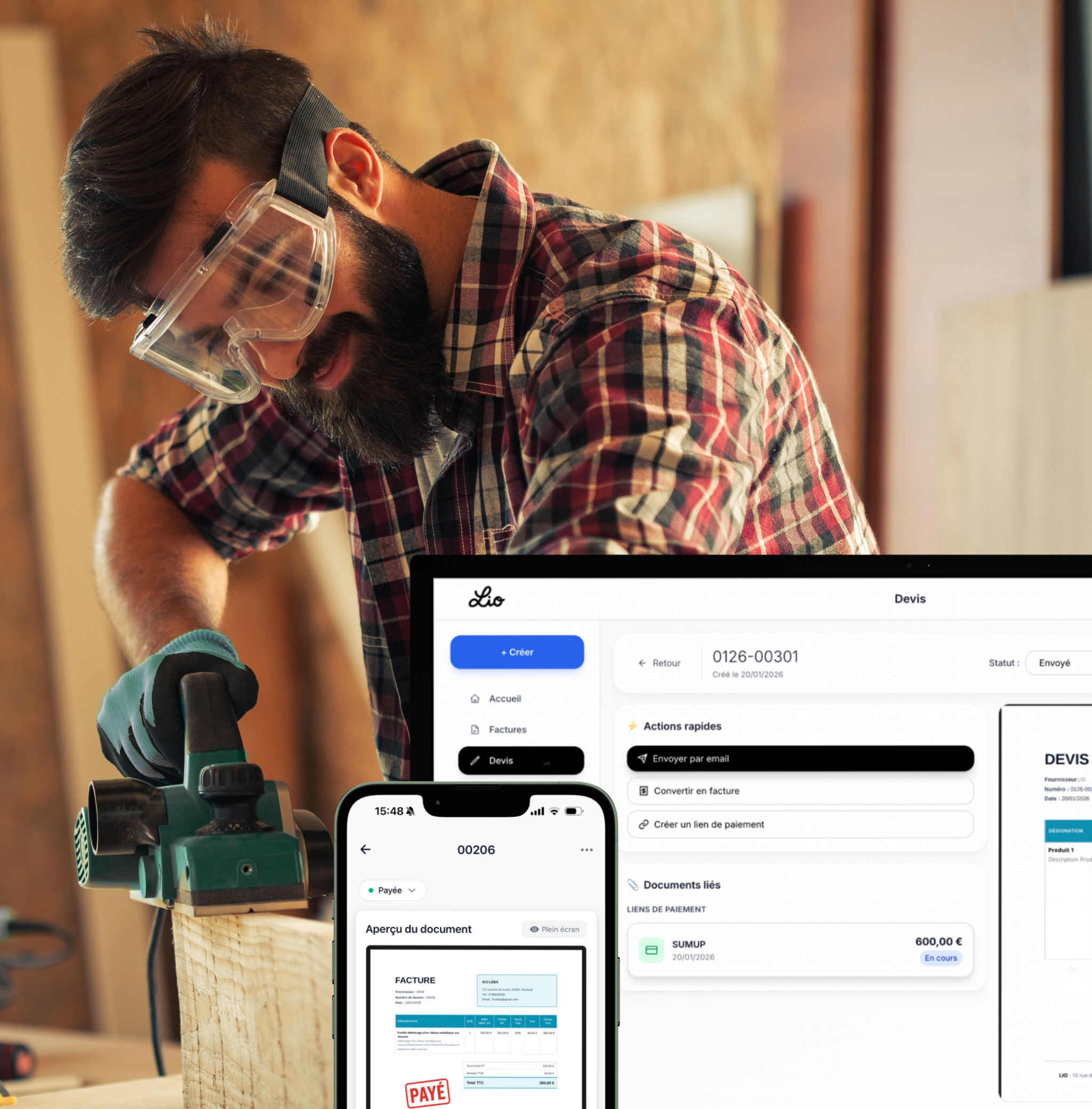 Logiciel de devis menuisier - Sur mesure