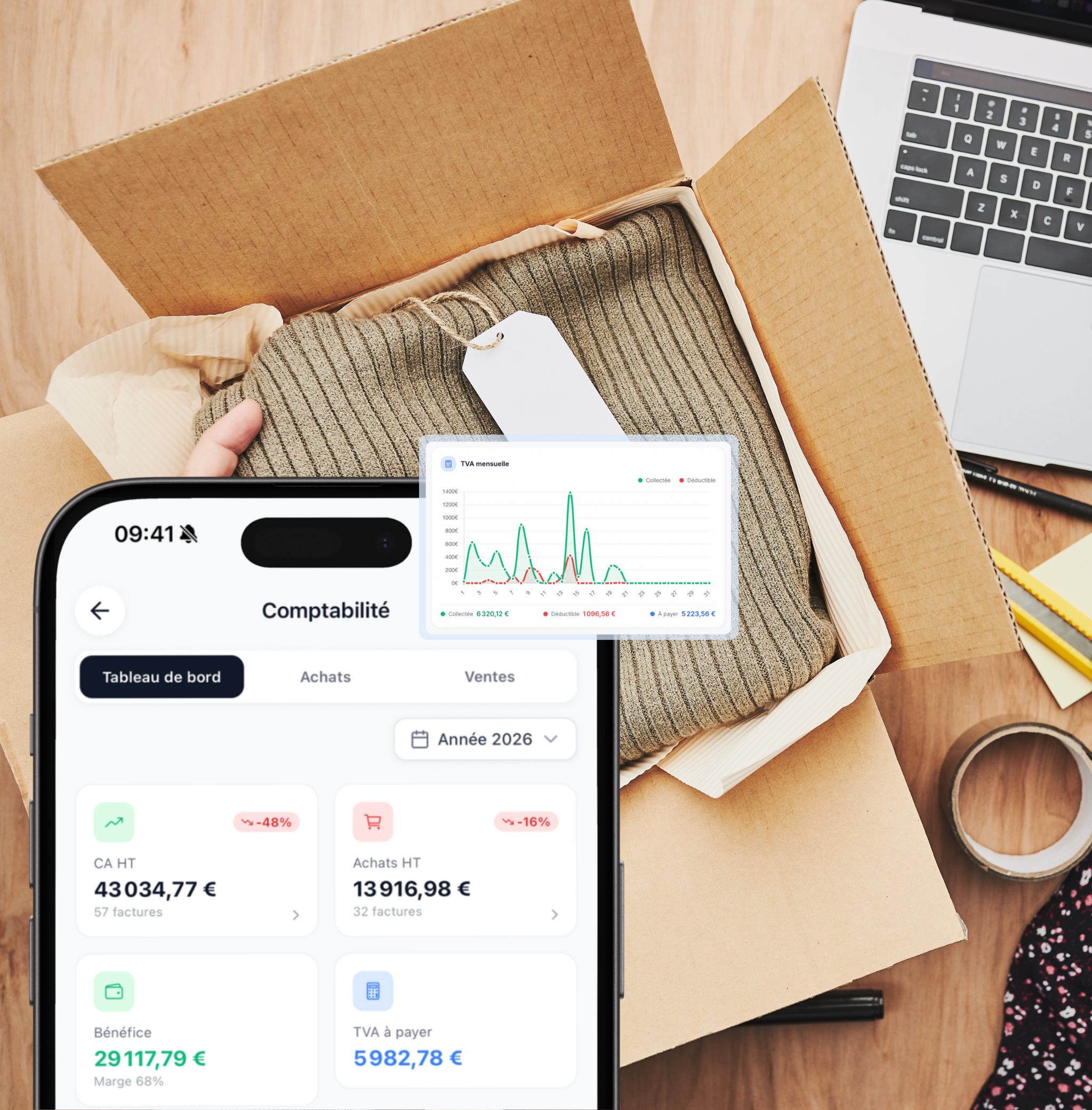 Calcul TVA automatique