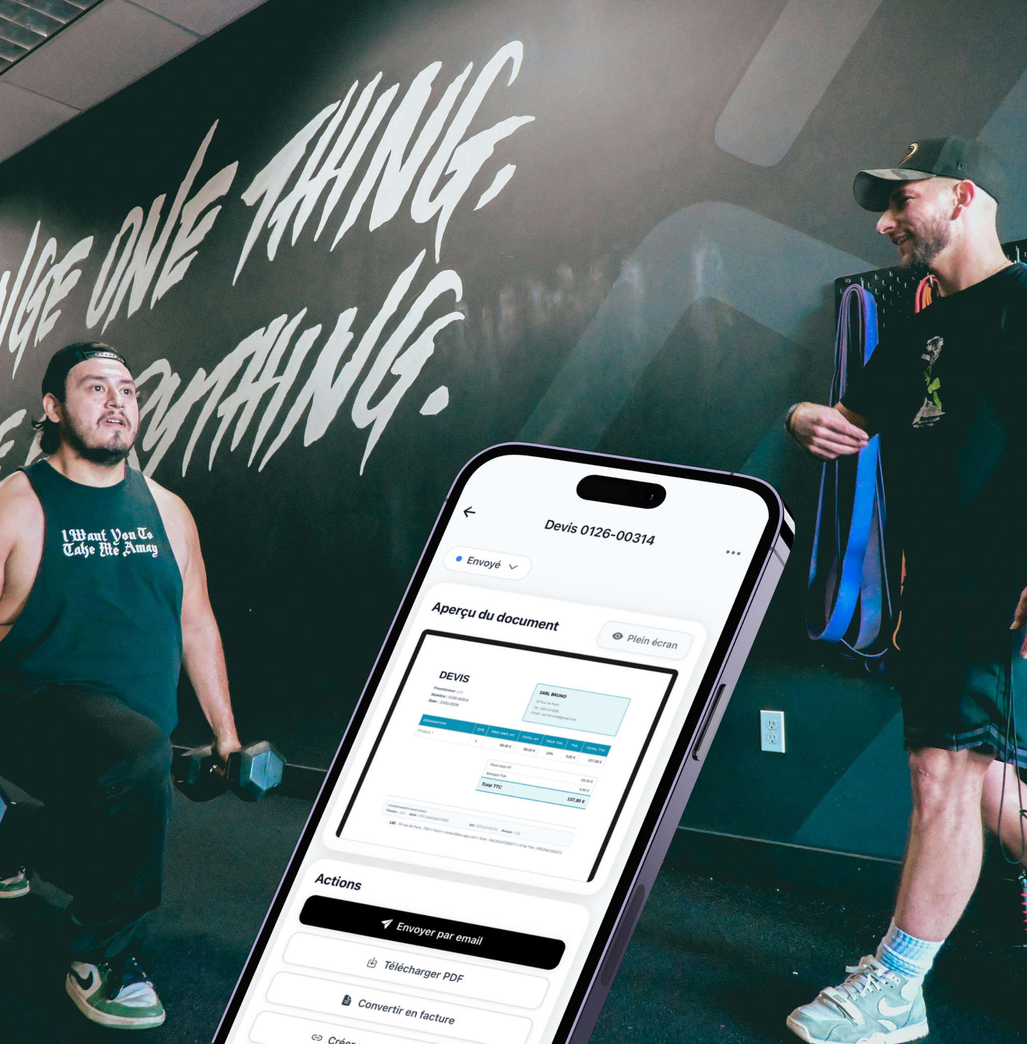 Devis séances coaching sportif avec Lio