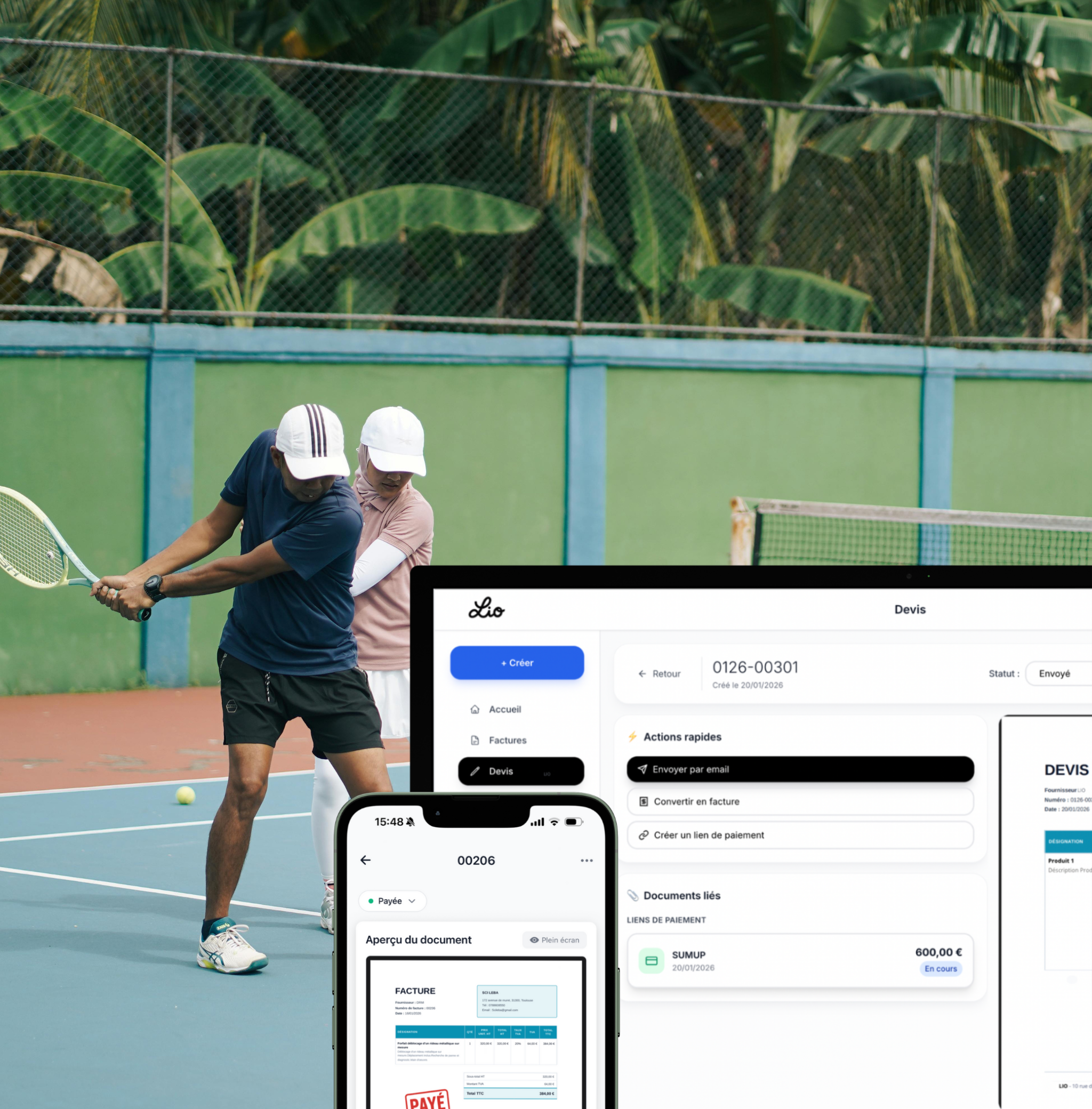 Devis pack et abonnement coaching avec Lio