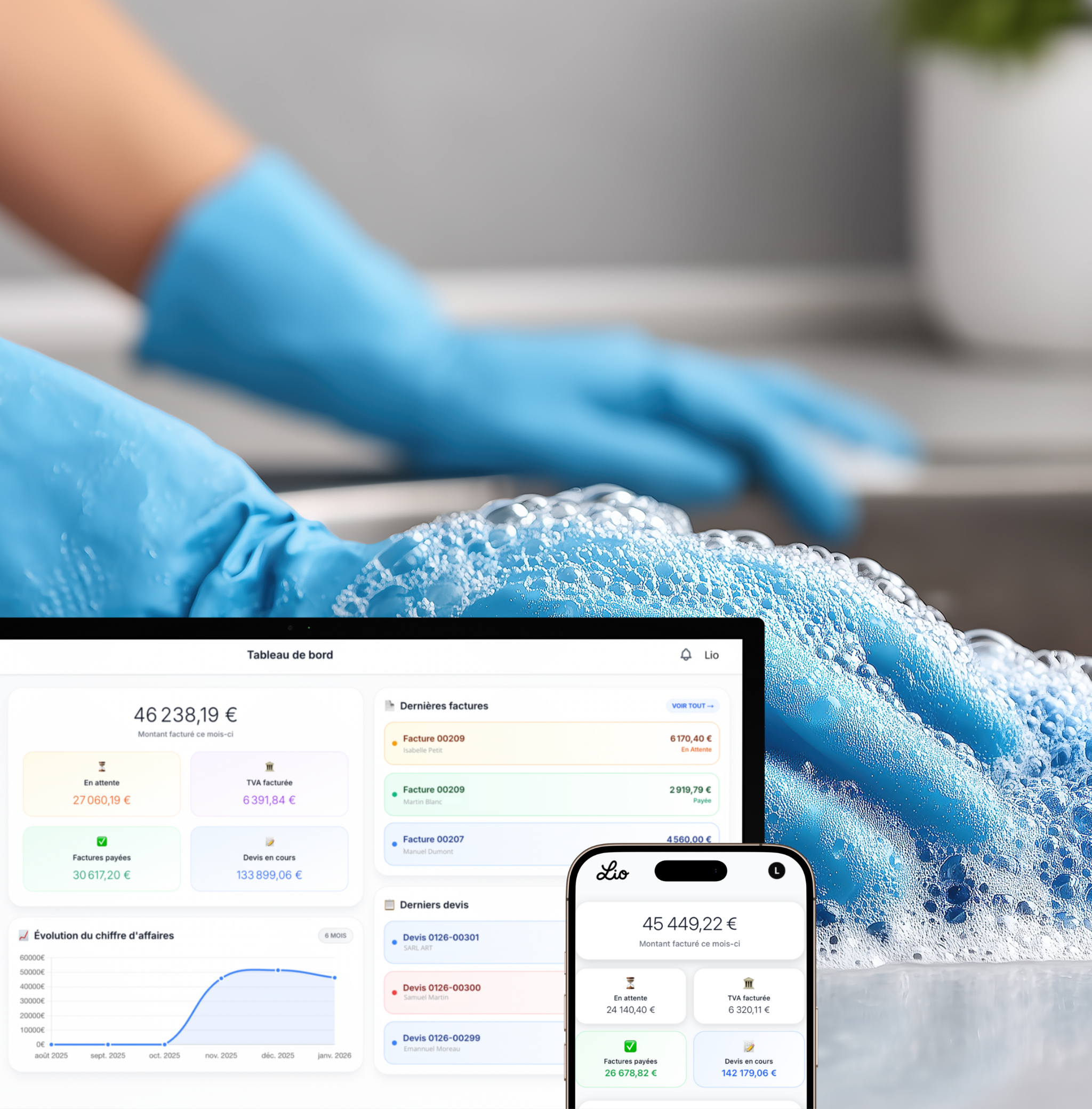 Facturation électronique 2026 pour sociétés de ménage