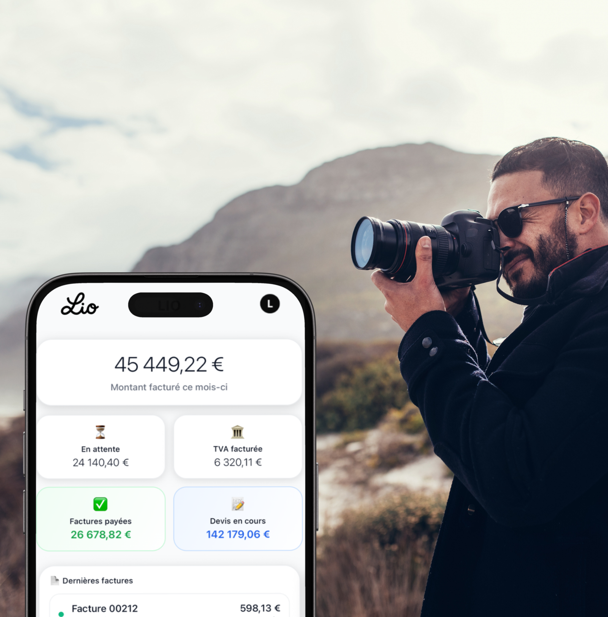 Devis avec droits d'image photographe