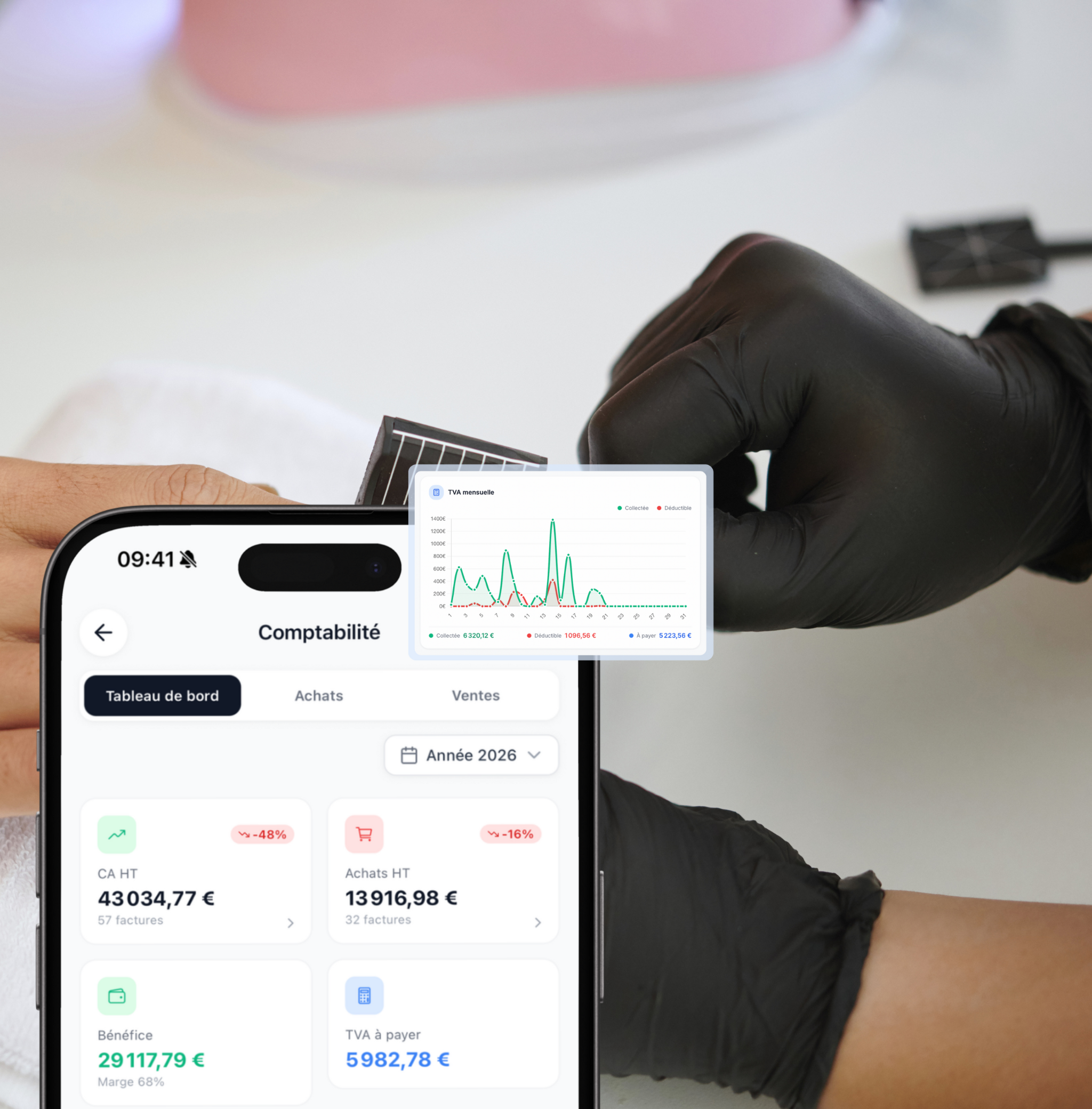 Interface Lio pour les prestataires de services