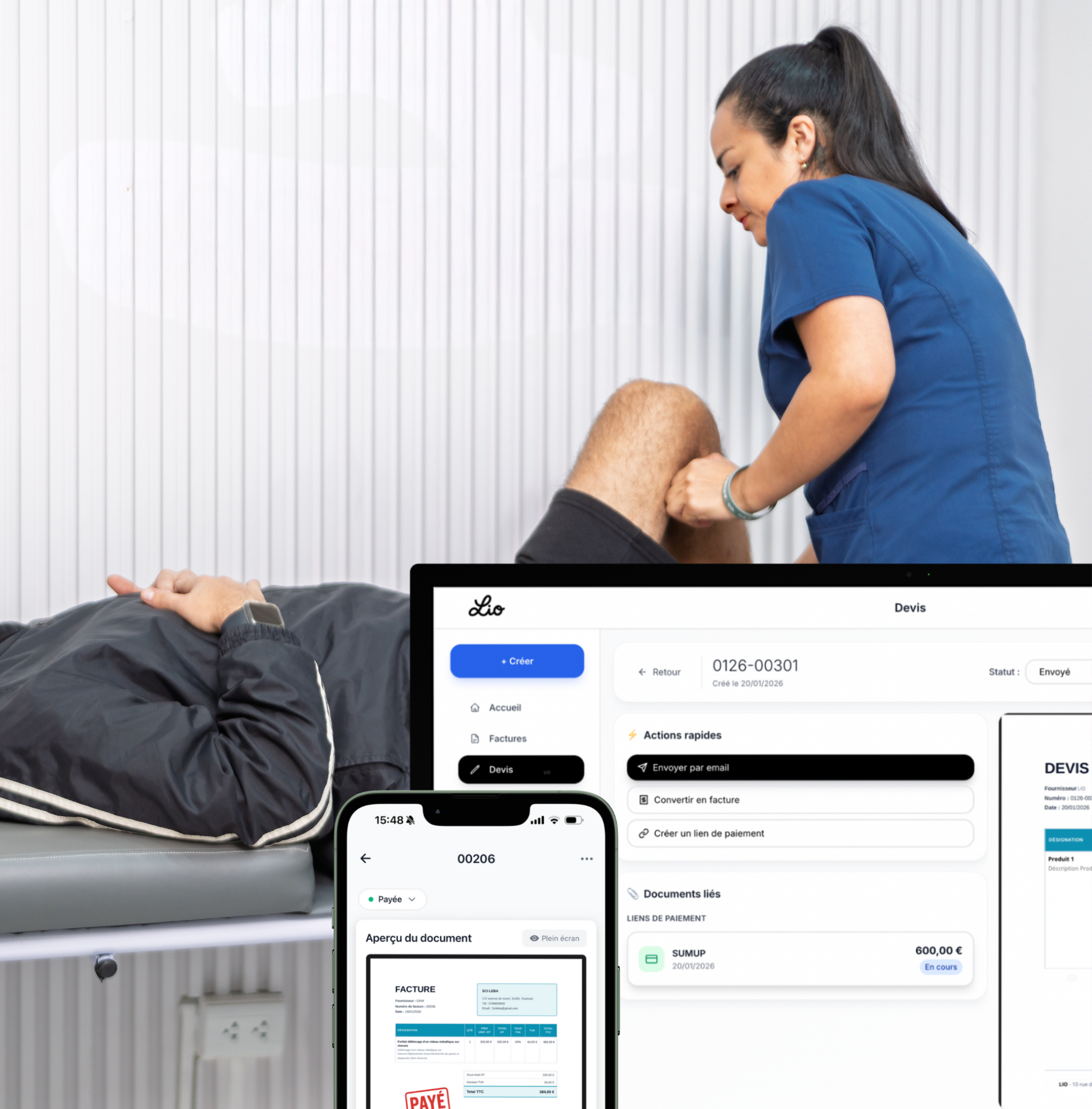 Facturation pour professions libérales