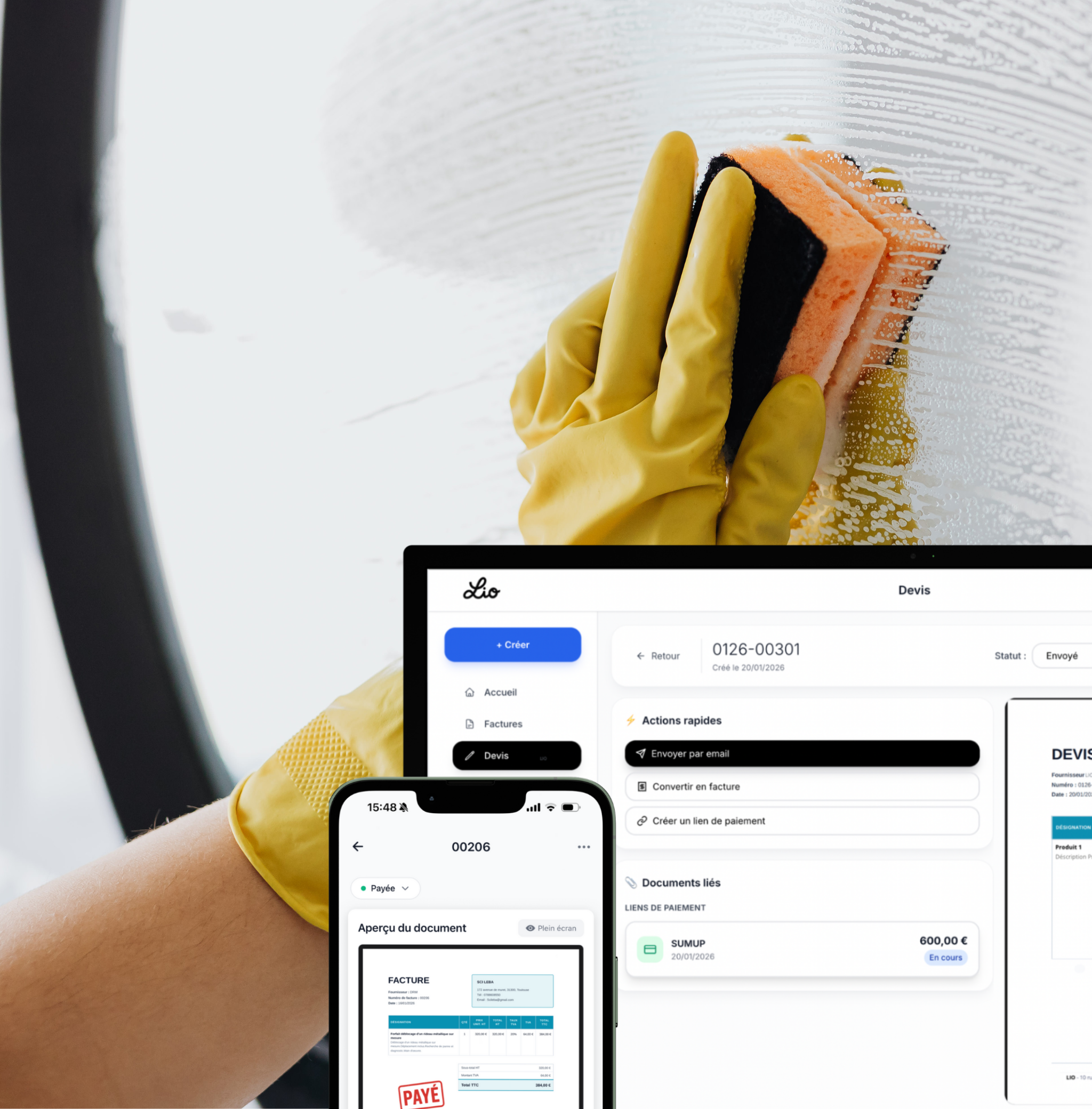 Interface Lio pour les services à la personne